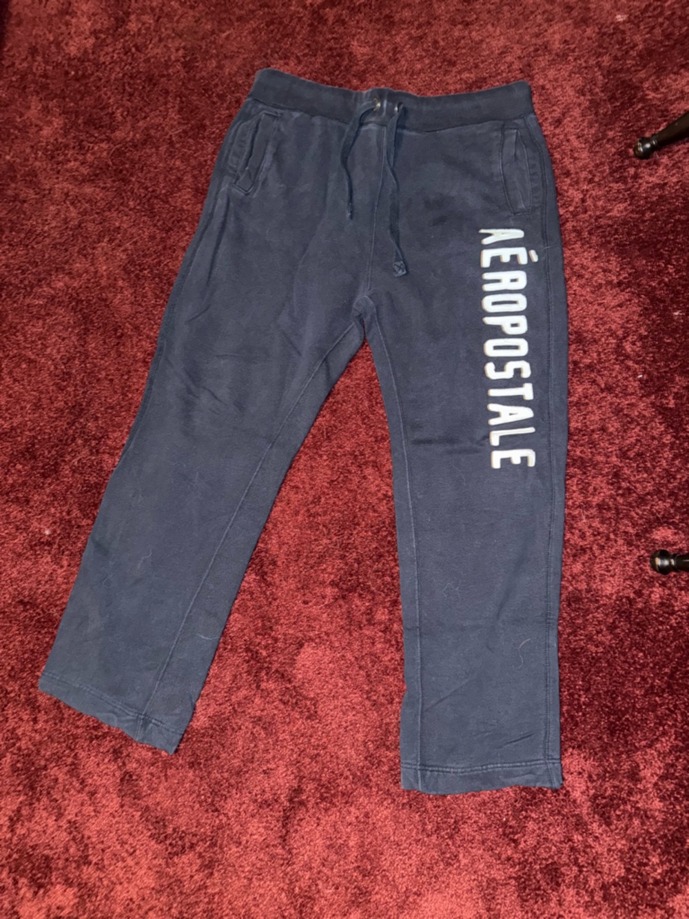 Aeropostale Navy Blue Sweatpants
